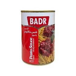 بدر کنسرو سس ماکارونی با سویا 420گرم